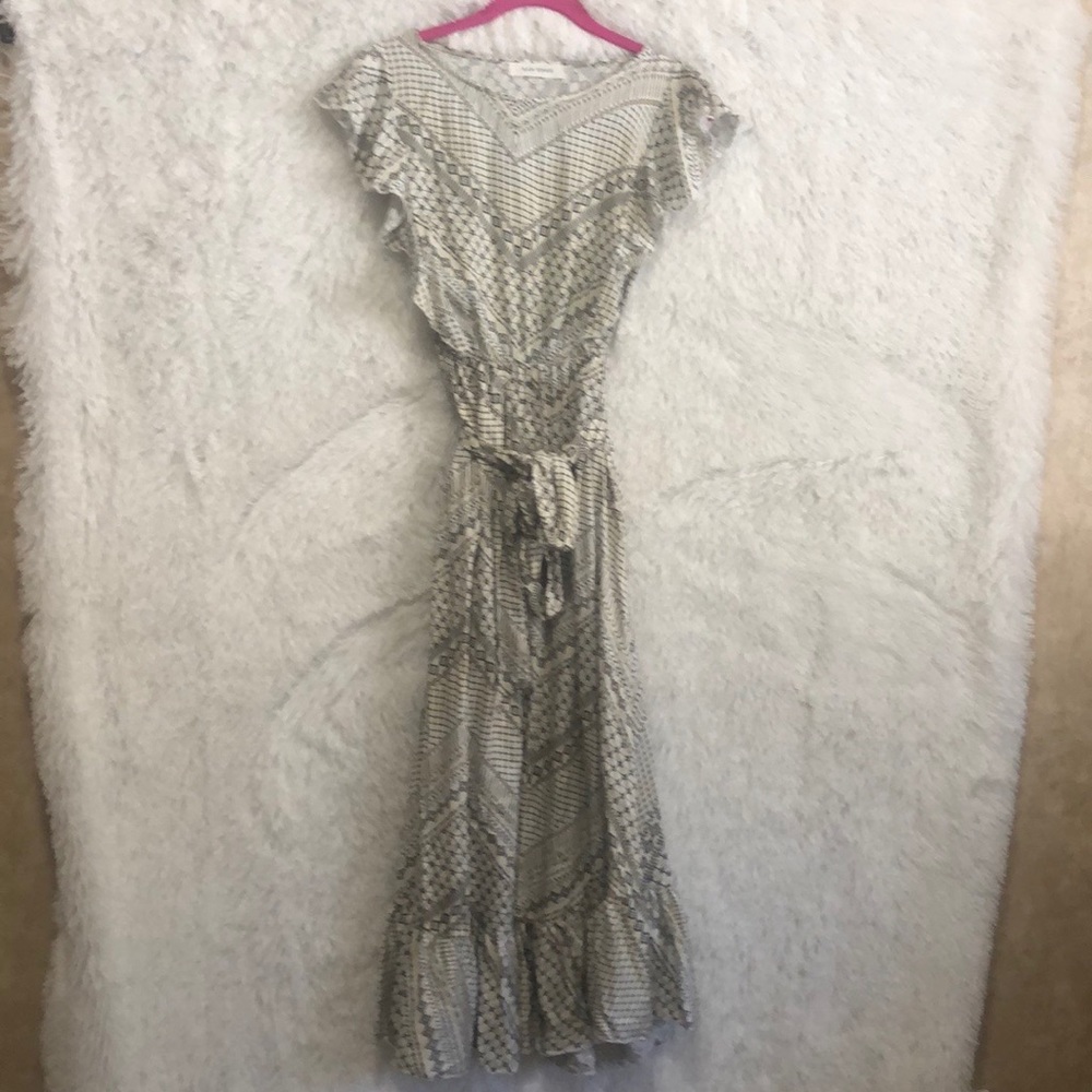 RAW EDGE Casual Summer Dress Made in USA Sz S